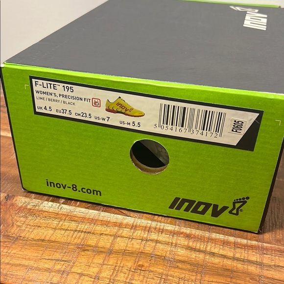 Inov-8 Lime and Berry Athletic Shoes, Women’s 7 - Picture 5 of 5